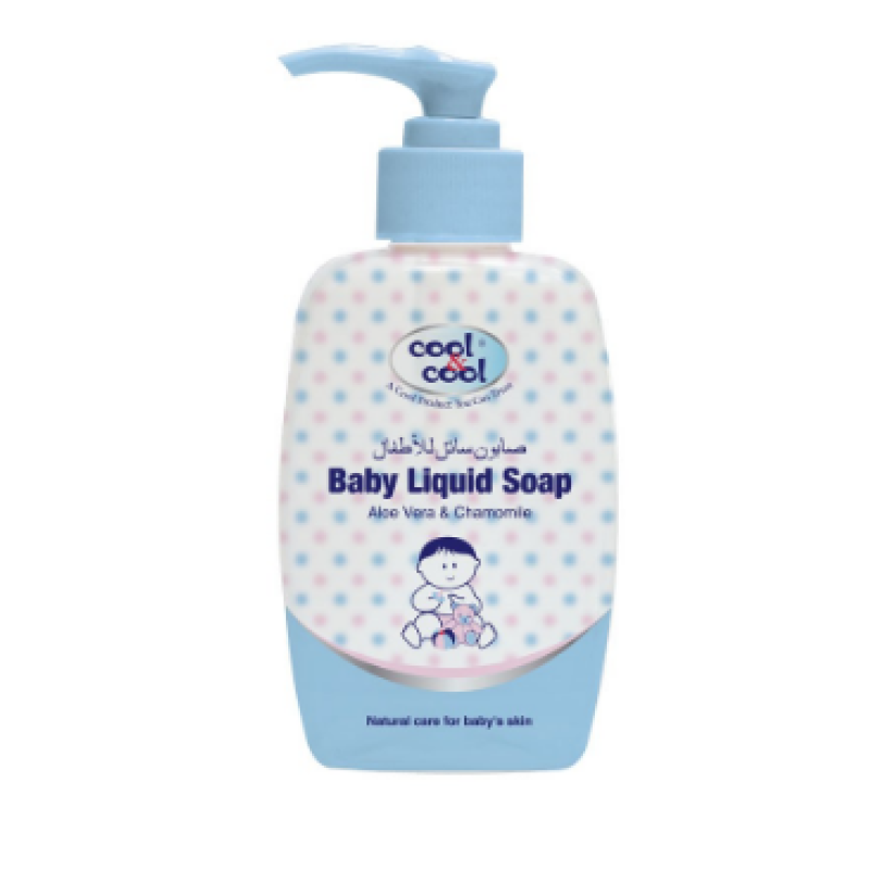 COOL & COOL BABY LIQUID SOAP ALOE VERA & CHAMOMILE 250ML