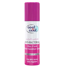 COOL & COOL MAX FRESH HAND SANITIZER SPRAY 60ML