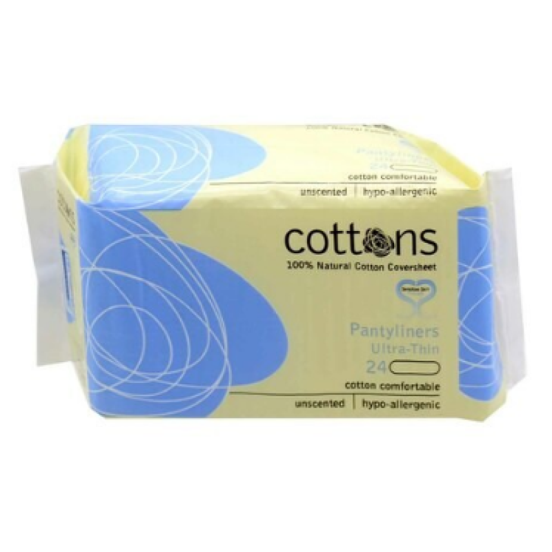 COTTONS FEMALE PANTY LINER 24'S