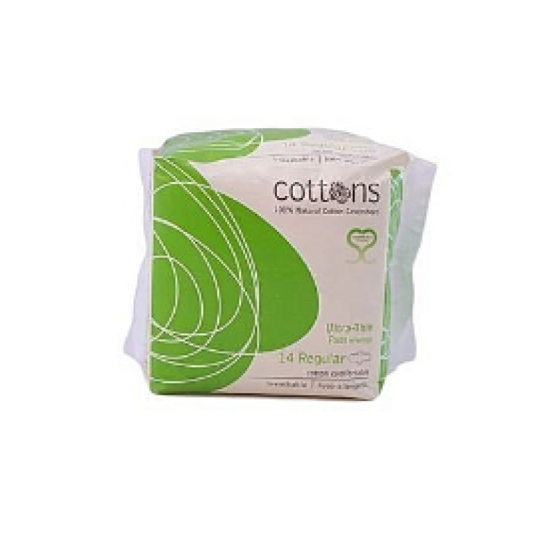 COTTONS FEMALE ULTRA THIN PAD REGULAR 14S