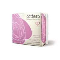 COTTONS FEMALE ULTRA THIN PAD SUP 12S