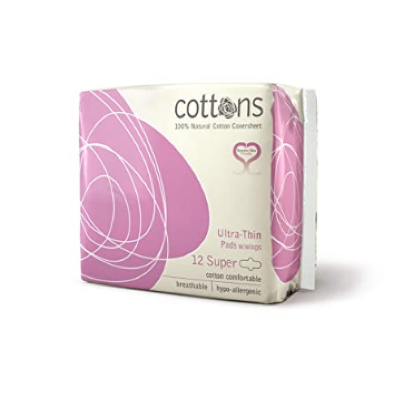 COTTONS FEMALE ULTRA THIN PAD SUP 12S