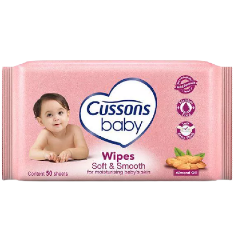 CUSSONS SOFT AND SMOOTH BABY WIPES