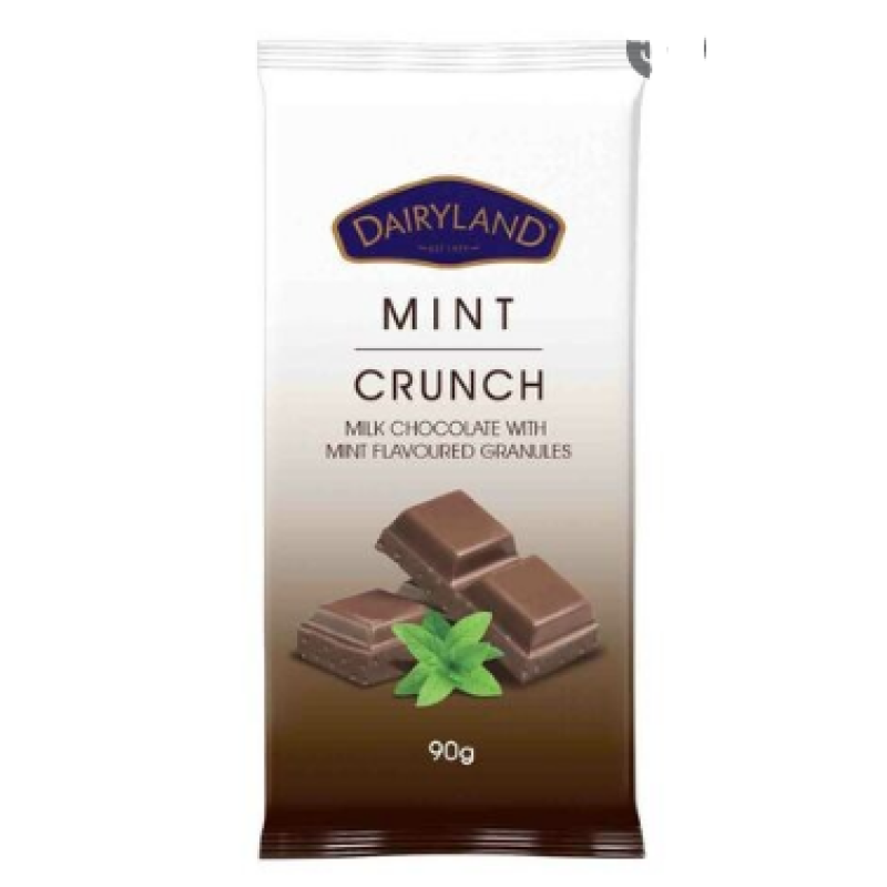 Dairyland Mint Crunch Chocolate 90g