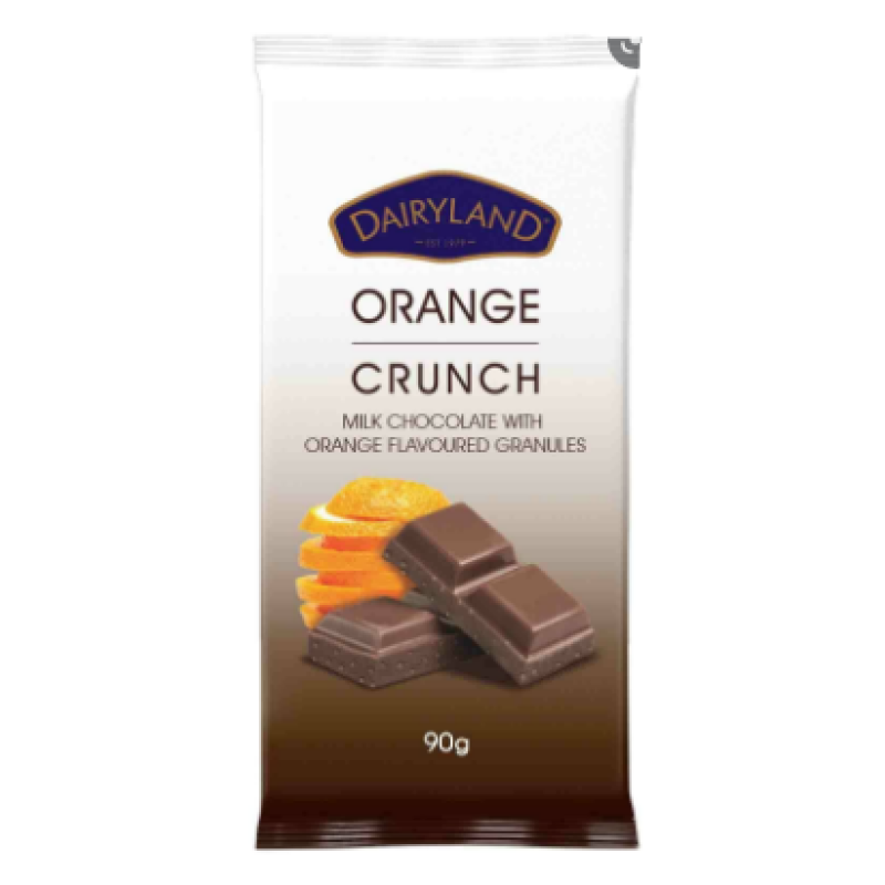 Dairyland Orange Crunch Chocolate 90G