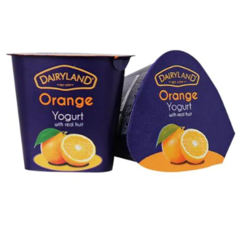 DAIRYLAND ORANGE YOGURT 150ML