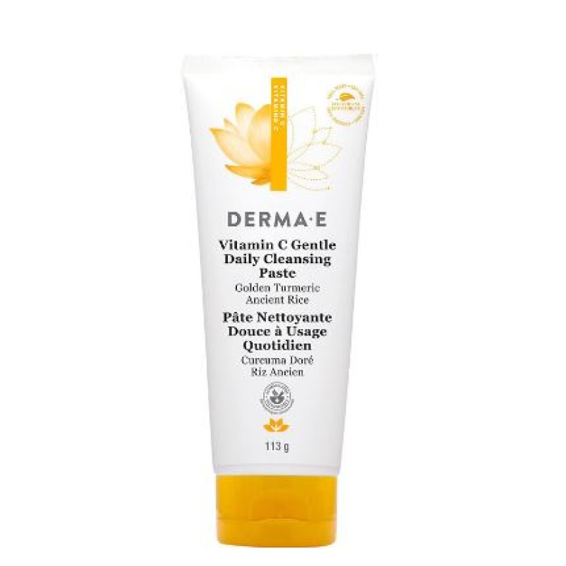 DERMA E VITAMIN C GENTLE DAILY CLEANSING PASTE 113G