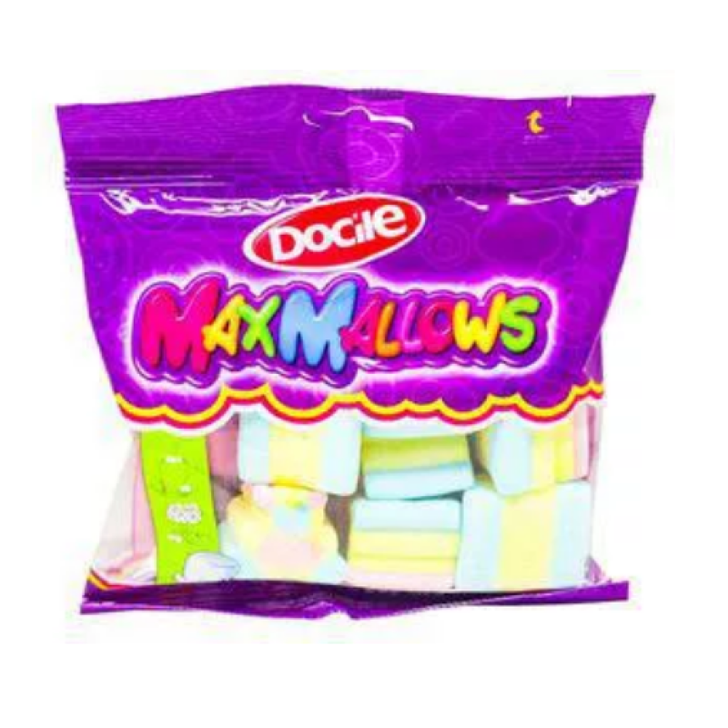 DOCILE MAXMALLOWS BEAR VANILLA 50g 