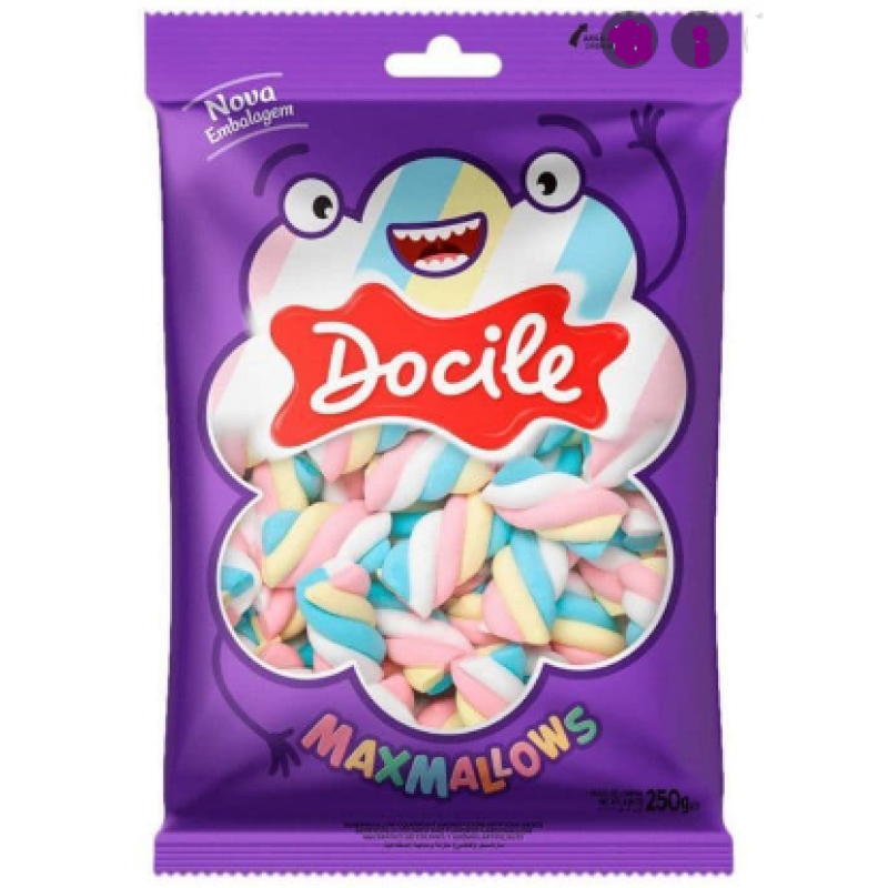 DOCILE MAXMALLOWS TWIST COLOR  50g 