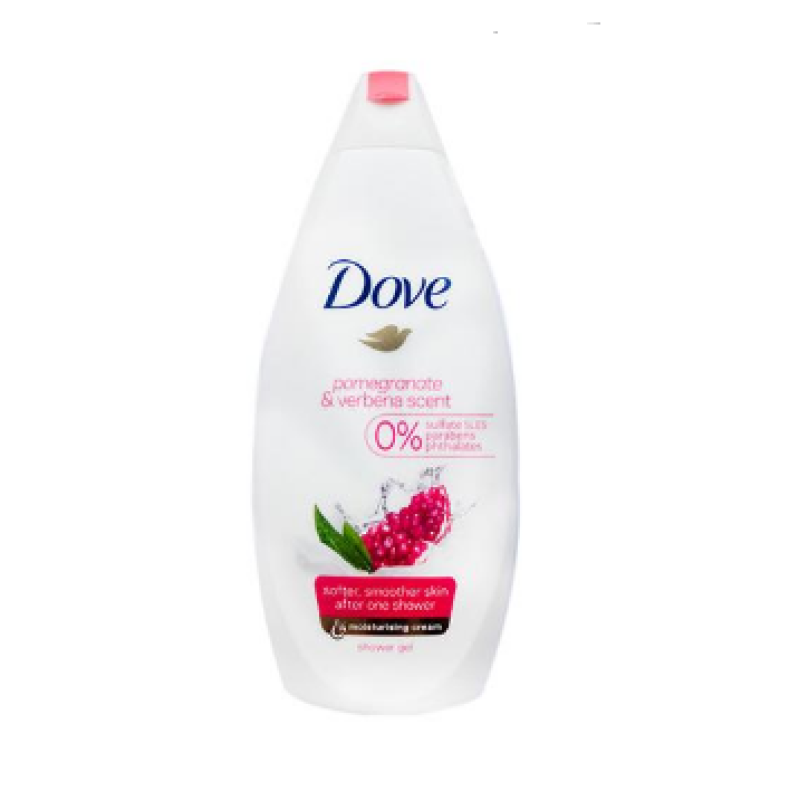 DOVE BODY WASH POMOGRANATE AND VERBENA  225Ml 