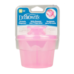 DR BROWN'S PINK MILK POWDER DISPENSER