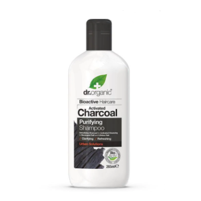 DR ORGANIC ACTIVATED CHARCOAL SHAMPOO 265ML