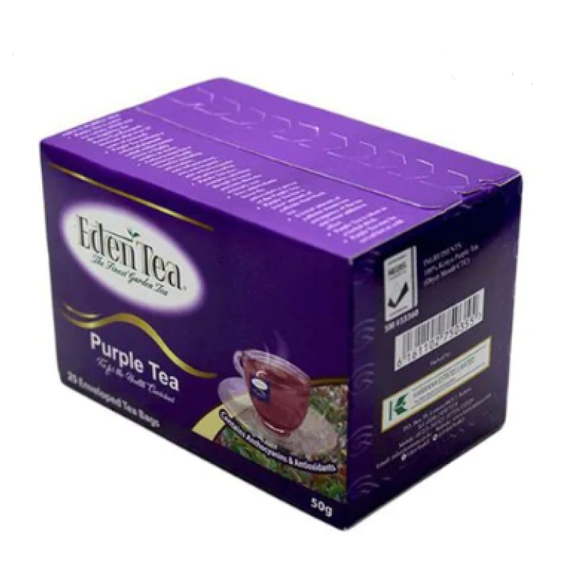 EDEN PURPLE TEA BAGS 50G 