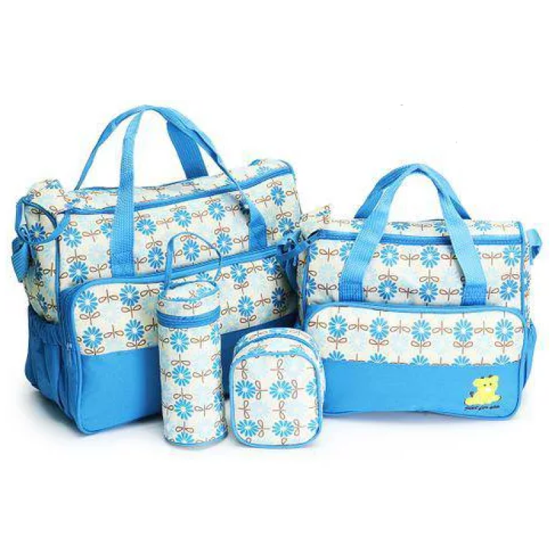 ELEGANT BABY DIAPER BAG -LIGHT BLUE