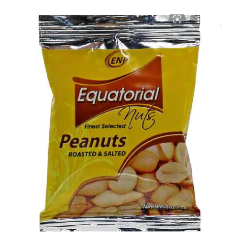 EQUATORIAL ROASTED PEANUTS 25g 