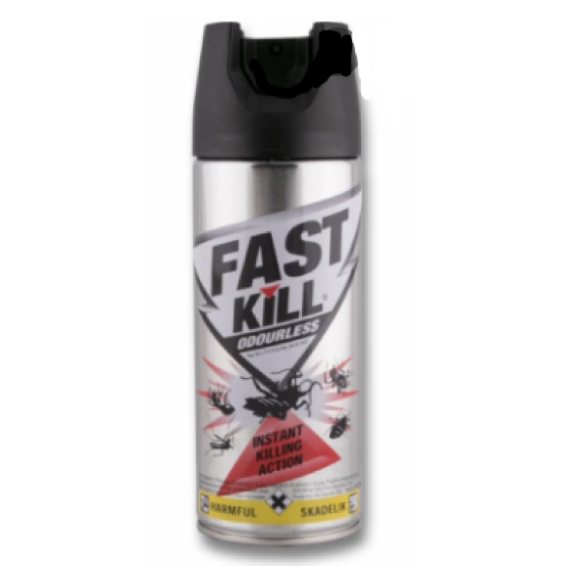 FAST KILL ODOURLESS AEROSOL INSTANT KILLING ACTION 300ML