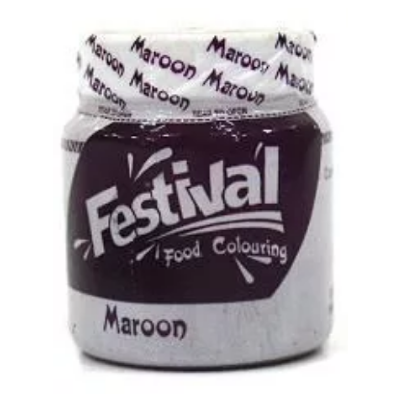 FESTIVAL FOOD COLOUR MAROON  10g 