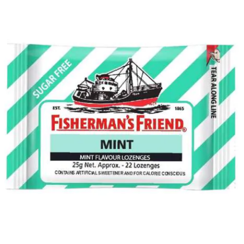 FISHERMAN'S FRIEND MINT FLAVOUR LOZENGES 25G