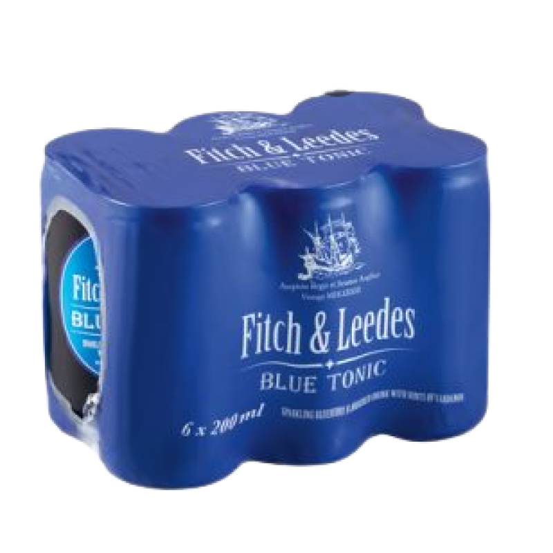 FITCH & LEEDES BLUE TONIC 6PACK CAN