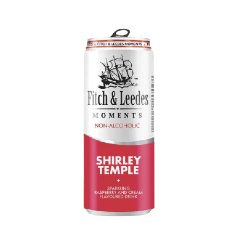 FITCH AND LEEDES MOMENTS SHIRLEY TEMPLE 330ML (NON-ALCOHOLIC) 6PACK