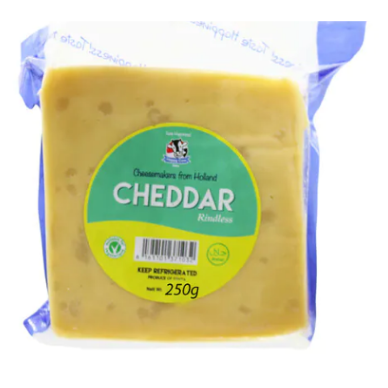 HAPPY COW FARMERS CHEDDAR CHEESE 250G