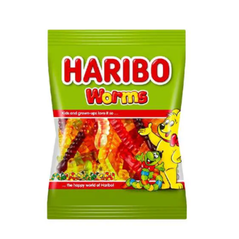 HARIBO WORMS CANDY 160g