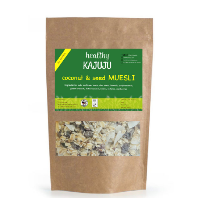 HEALTHY KAJUJU COCONUT AND SEED MUESLI 500G