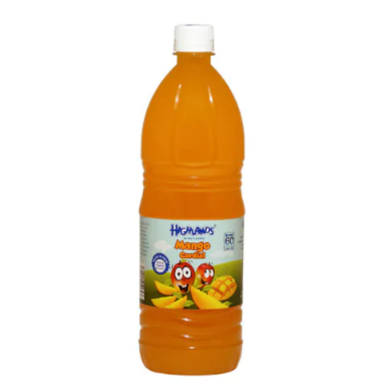 HIGHLANDS MANGO CORDIAL JUICE 2L