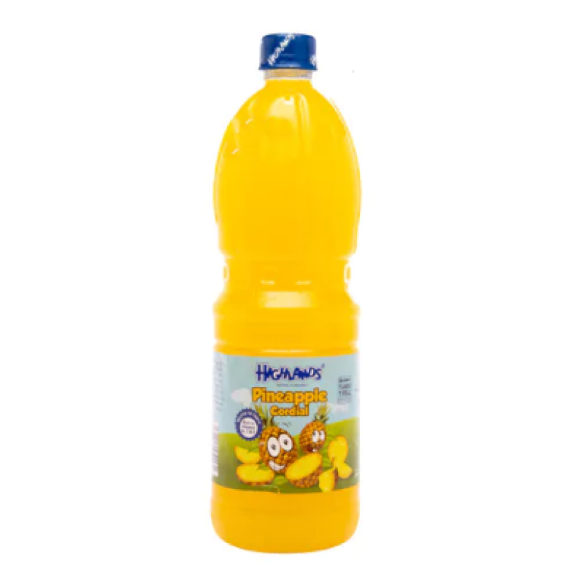 HIGHLANDS PINEAPPLE CORDIAL JUICE 1L