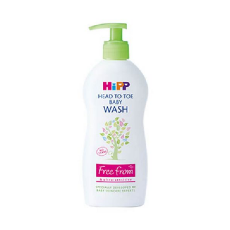 HIPP ORGANIC HEAD TO TOE BABY WASH 400ML