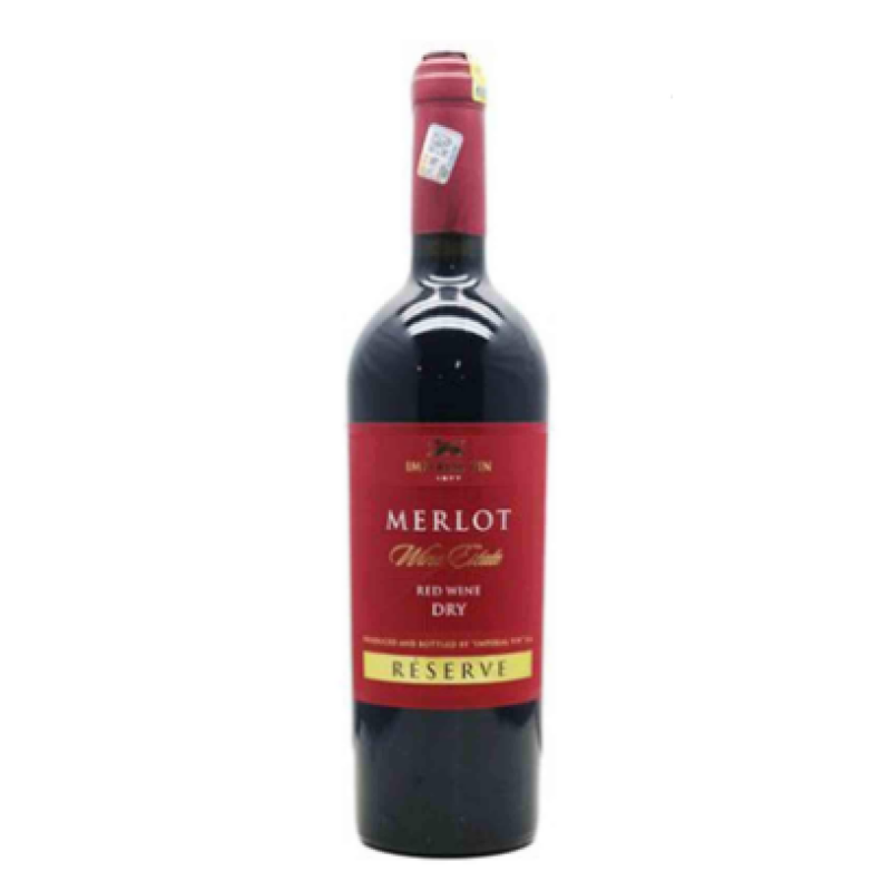 IMPERIAL VIN MERLOT RESERVE DRY RED WINE 750ML