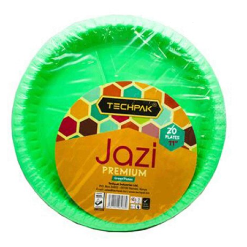 JAZI PLATES 9 GREEN