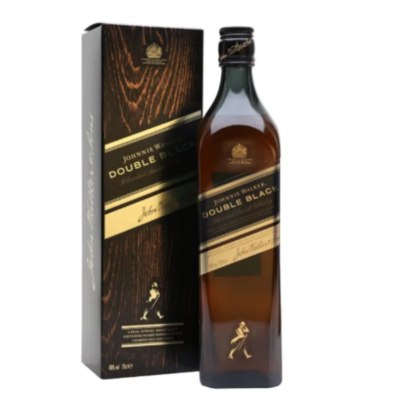 JOHNNIE WALKER DOUBLE BLACK WHISKY 1L 