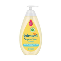 JOHNSON'S BATH TOP TO TOE BABY WASH 300ML