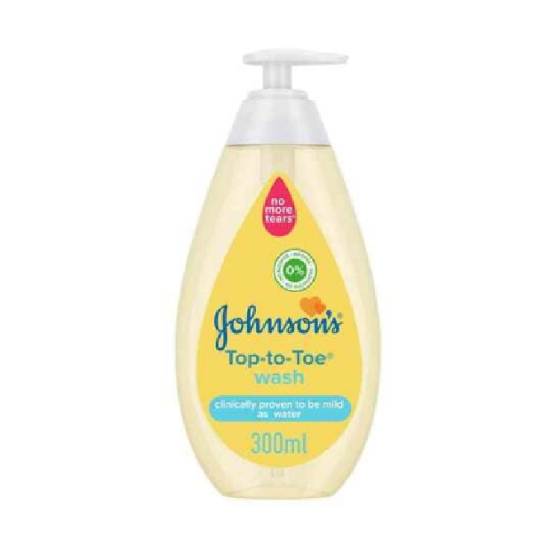 JOHNSON'S BATH TOP TO TOE BABY WASH 300ML