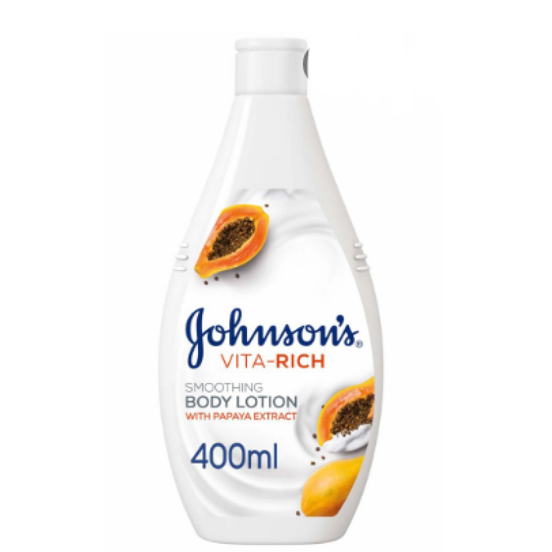 Johnsons Vita-Rich Smoothing Body Lotion 400ml