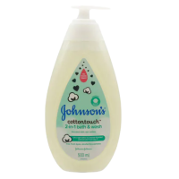 JOHNSON'S BABY COTTON TOUCH 2 IN 1 BATH AND WASH 500ML