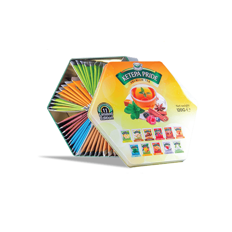 KETEPA PRIDE ASSORTED FLAVORED TEA BAGS 120G