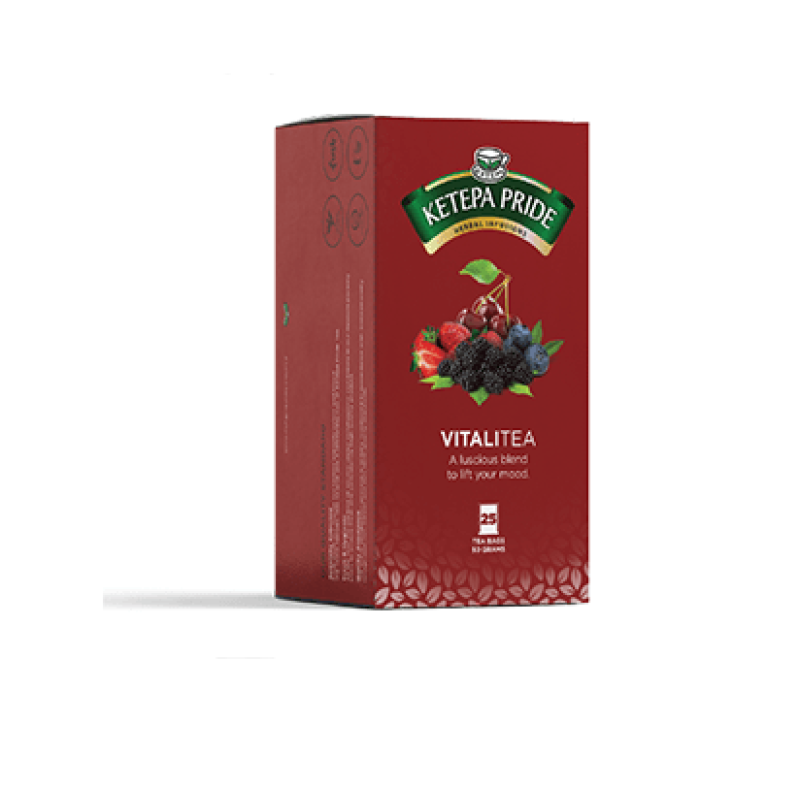 KETEPA PRIDE VITALITEA TEA BAGS 25's