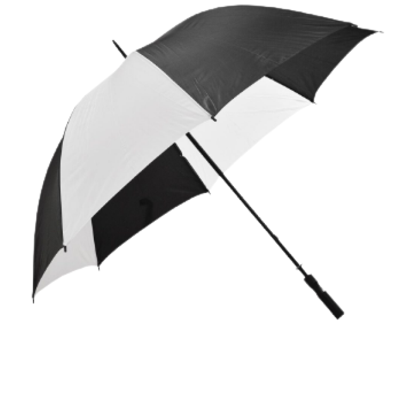 KING'S COLLECTION UMBRELLA PRG-29-081B BLACK & WHITE