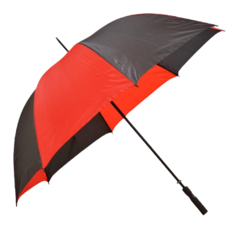 KING'S COLLECTION UMBRELLA PRG-29-081B RED & BLACK