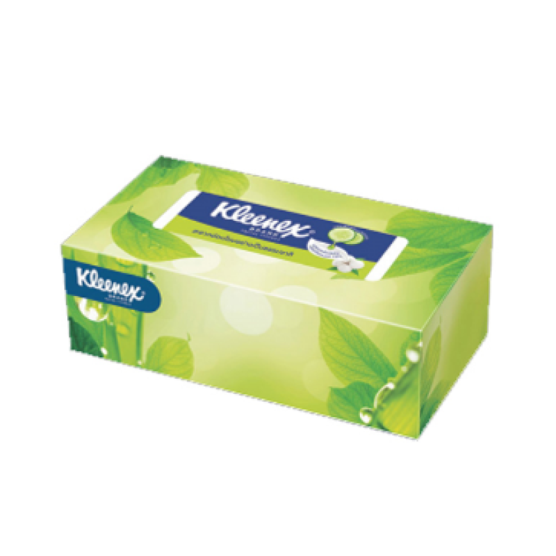 KLEENEX WHITE FACIAL TISSUE 140's