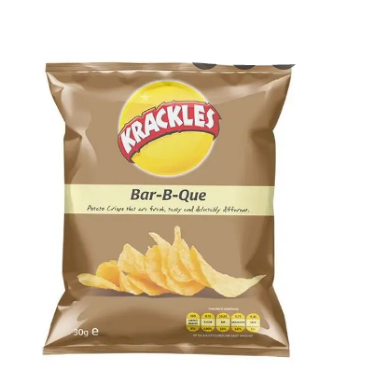 KRACKLES SNACK BARBEQUE 125G