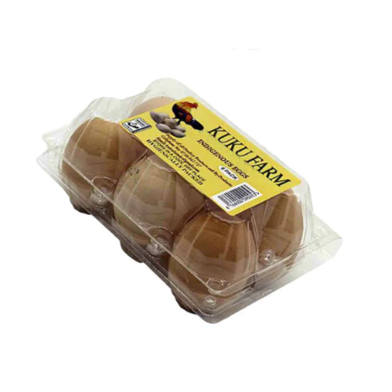 KUKU FARM EGGS  6 PACK