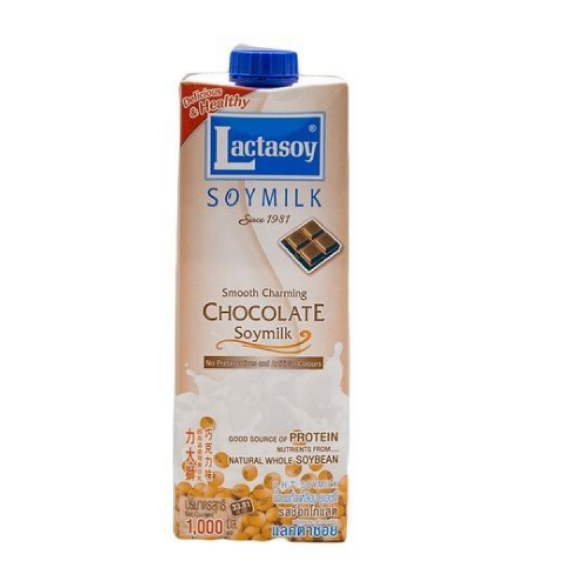 LACTASOY UHT SOYMILK CHOCOLATE 1L