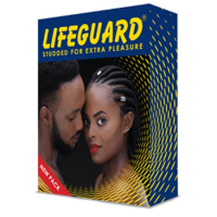 Lifeguard Studded Condoms 20 Pieces