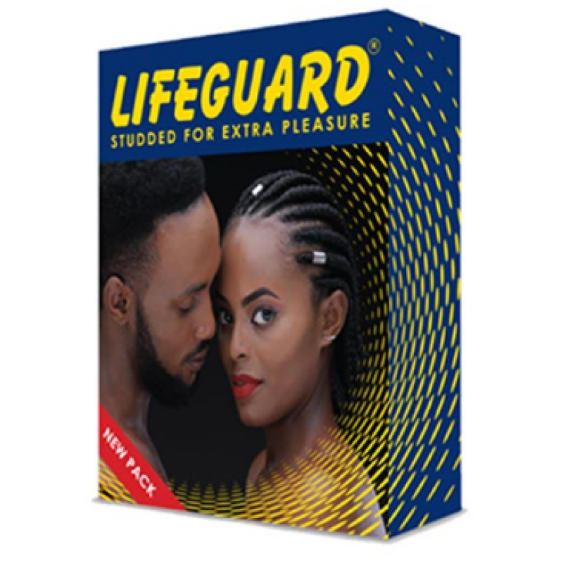 Lifeguard Studded Condoms 20 Pieces