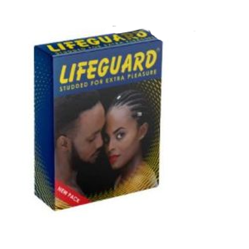 Lifeguard Studded Condoms 3 Pieces