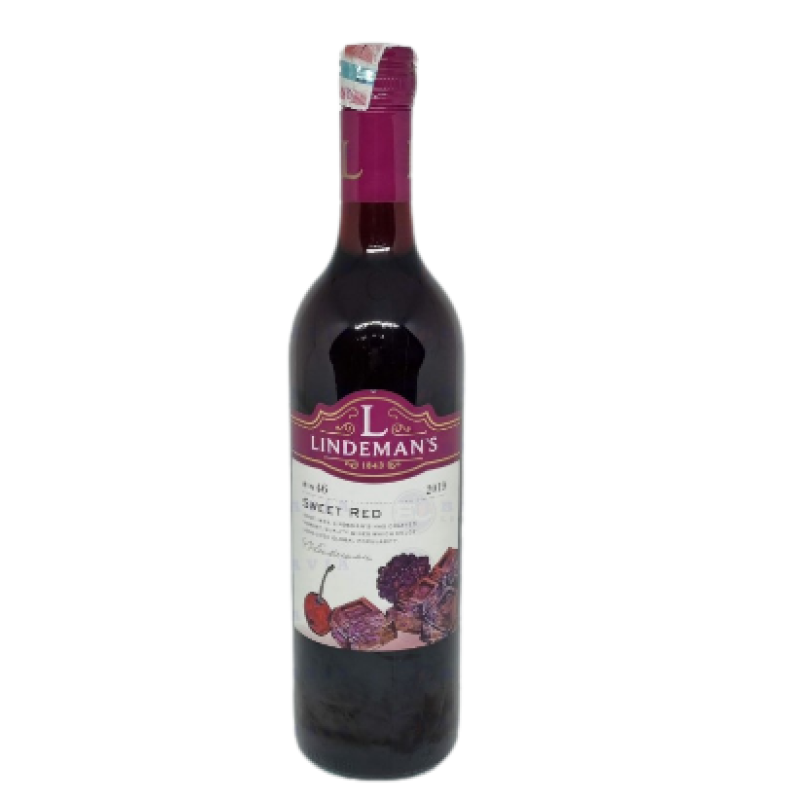 LINDEMAN'S BIN 46 SWEET RED WINE 75cl 