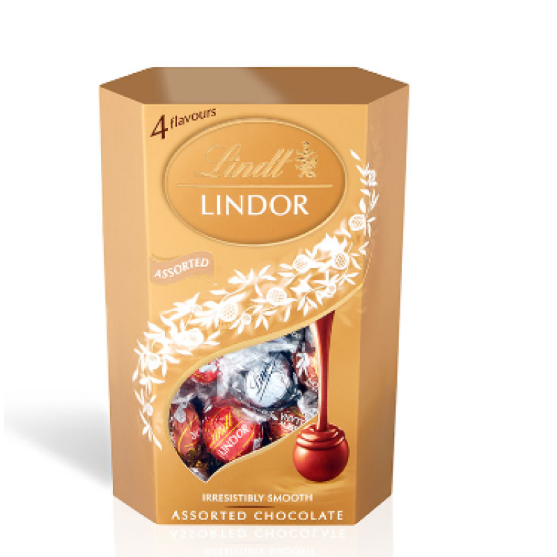LINDT CORNET ASSORTED CHOCOLATE 337G